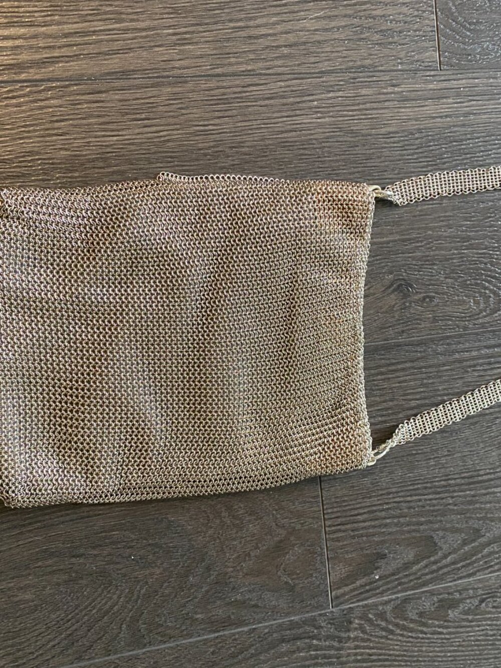 Vintage 60s Designer Purse, Leo Narducci for WHITING & DAVIS Metal Mesh, Strap - Picture 9 of 16